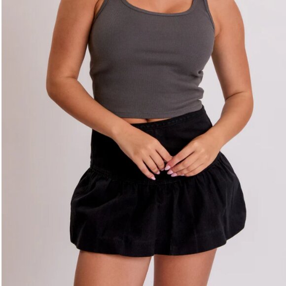 YMI Dresses & Skirts - Balloon Hem Mini Skirt WS-176,177,178